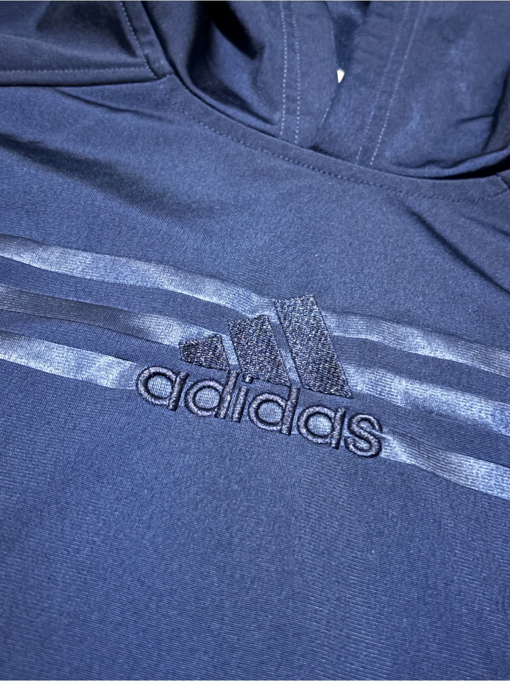 adidas Men’s Track Jacket Navy Blue Size Small - Picture 2 of 8
